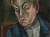 une image représentant un tableau d'un homme aux yeux bleus