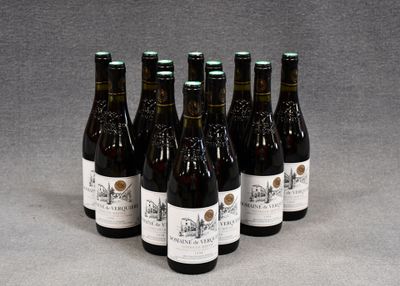 CÔTES DU RHONE : Domaine de Verquières, 1998, 12 bouteilles.