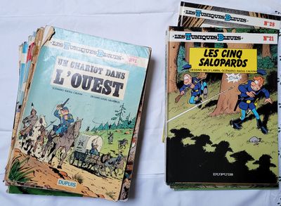 [BD] Les Tuniques Bleues, n°1 à 20 en couvertures souples (e… - Photo 1