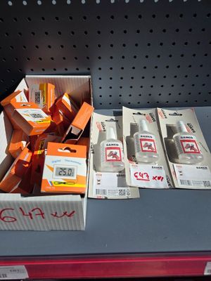 a box of toothbrushes on a shelf in a store