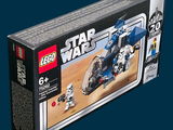 une boîte contenant un ensemble Lego Star Wars