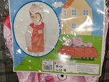Ensemble « Pep le cochon » (costume et chapeau) pour petites filles