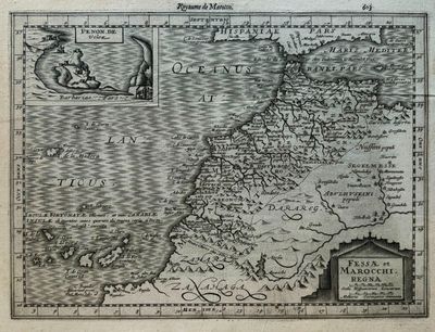 une ancienne carte du royaume d'Angleterre et du Pays de Galles datant du milieu du XVIIe siècle