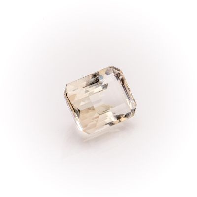 a white topazte gems on a white background