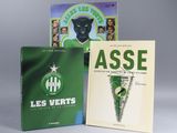 two books on asse and les verts, with a picture of a black panther