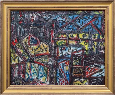 an image of a painting of a group of people in a room