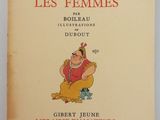 the cover of the book satire contre les femmes, with an image of a woman sitting on
