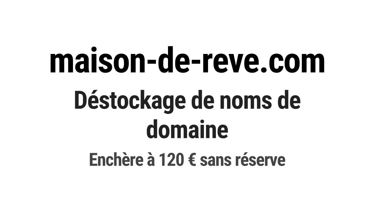 Destockage & Invendus