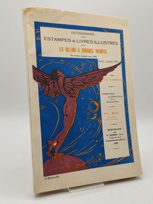 un vieux livre sur lequel figure l'image d'un ange