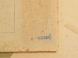 a piece of paper with a drawing of a bird on it