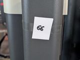 an image of a parking meter with a sticker on it