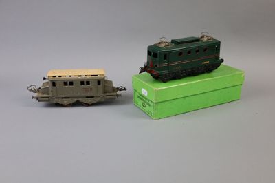 HORNBY « O » : Motrice électrique de type PO SNCF grise. - Photo 1