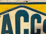 a close up of a sign on the side of a bus
