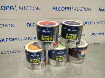 Ripolin - 5 Pots DE Peinture DE …