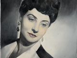 portrait d'une femme vêtue d'une chemise blanche et d'une veste noire