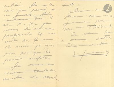 une vieille lettre manuscrite écrite par un homme assis devant une fenêtre