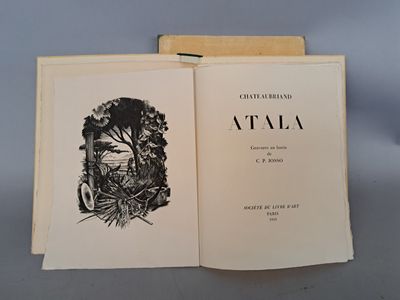 un livre ouvert sur une illustration représentant un homme et une femme