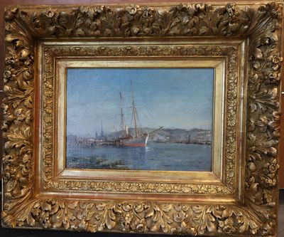 ECOLE FRANCAISE DU XIXe SIECLE - Dans le goût d'Eugène BOUDI…