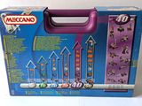 a purple case that has a bunch of different items in it