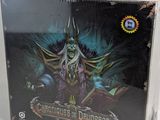 world of warcraft card game box with a picture of a demon