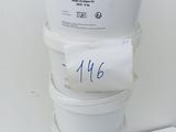 several buckets of water are stacked on top of each other