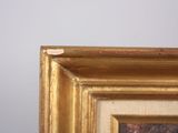 an image of a close up of a picture of a painting on a wall