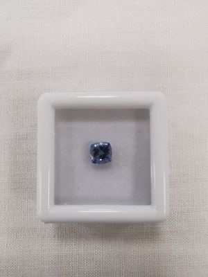 TANZANITE violet blue VS Tanzanie coussin 5,2 x 5,2 0,71ct