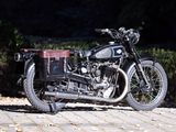 a motorcycle that is parked on the side of the road
