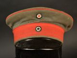 an image of a military hat on a mannequin head