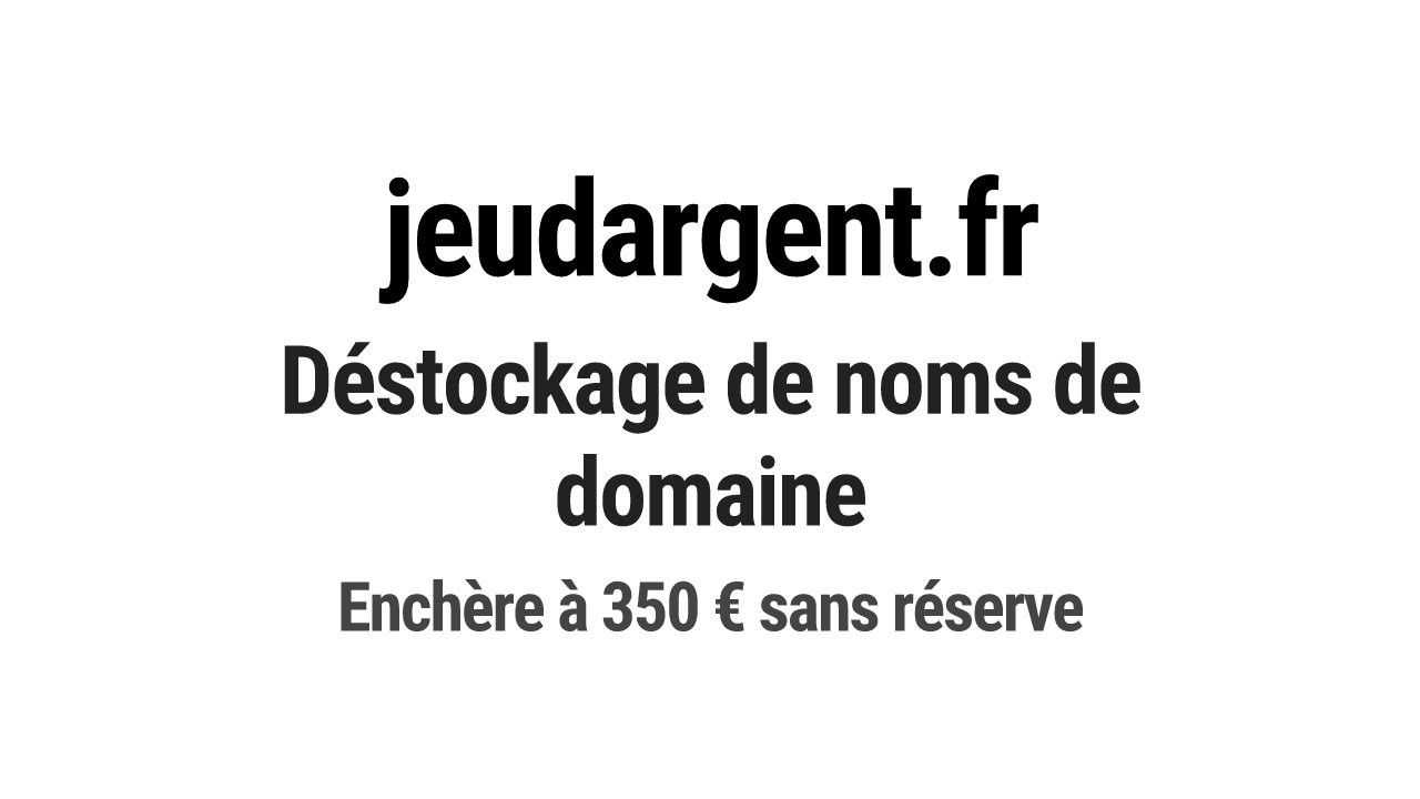 Destockage & Invendus