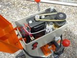a small machine that is sitting on the ground