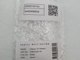 a close up of a plastic bag with a label on it