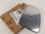 a close up of a mirror sitting on top of a box
