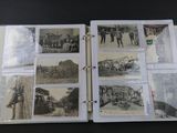 a book with pictures of people and animals on it