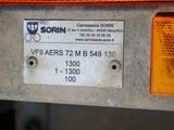 a close up of a sign on a machine