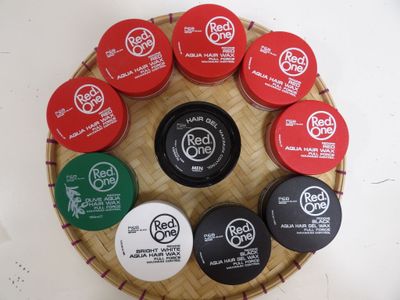 many different types of lip butters arranged in a circle
