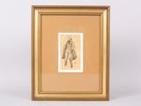 l'image d'un dessin d'une femme en robe