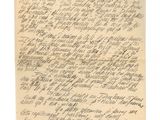 une lettre manuscrite, rédigée en cursive sur une feuille de papier