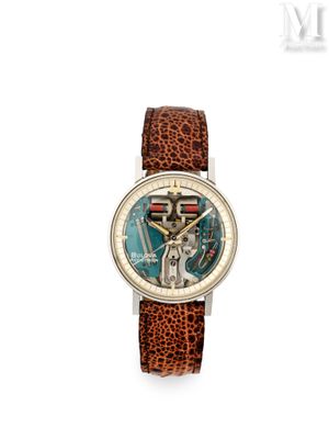une image représentant une montre-bracelet dont le cadran est ajouré