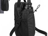 a close up of a water bottle bag with a strap around it
