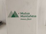 a box with a picture of a mountain on it