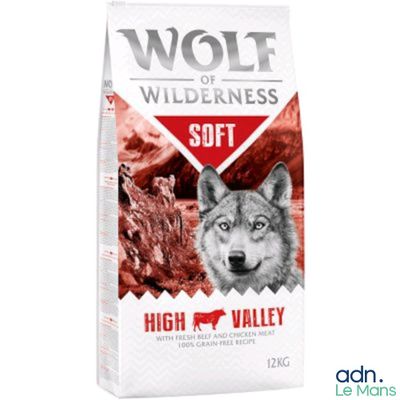 Nourriture molle pour chiens « Wolf of Wilderness »