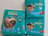 Culottes-couches Pampers taille 4