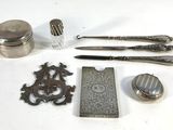 a lot of items that are sitting on a table