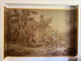 une image d'un tableau sur le mur d'une pièce