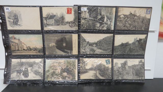 Crozant : Lot de 48cpa (toutes différentes). B.E. général.