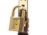 an image of a watch with a padlock attached to it