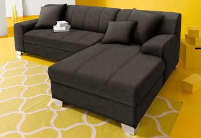 33 / Canapé d'angle Turah avec coussins décoratifs, en…