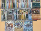 beaucoup de cartes sur la table