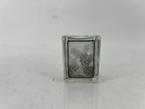 a silver ring with a picture of a tree on it